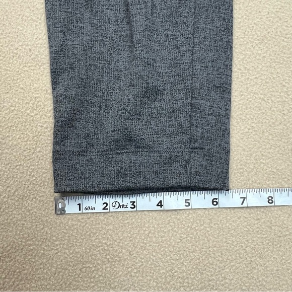 REI Co-op Pants Womens Medium Heather Gray Double Back Crop Sweatpants Tapered - Picture 3 of 9